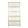 SHELF 5 LCM ANTIQUE GOLD 205