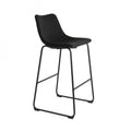 BAR CHAIR JD BOUCLE BLACK