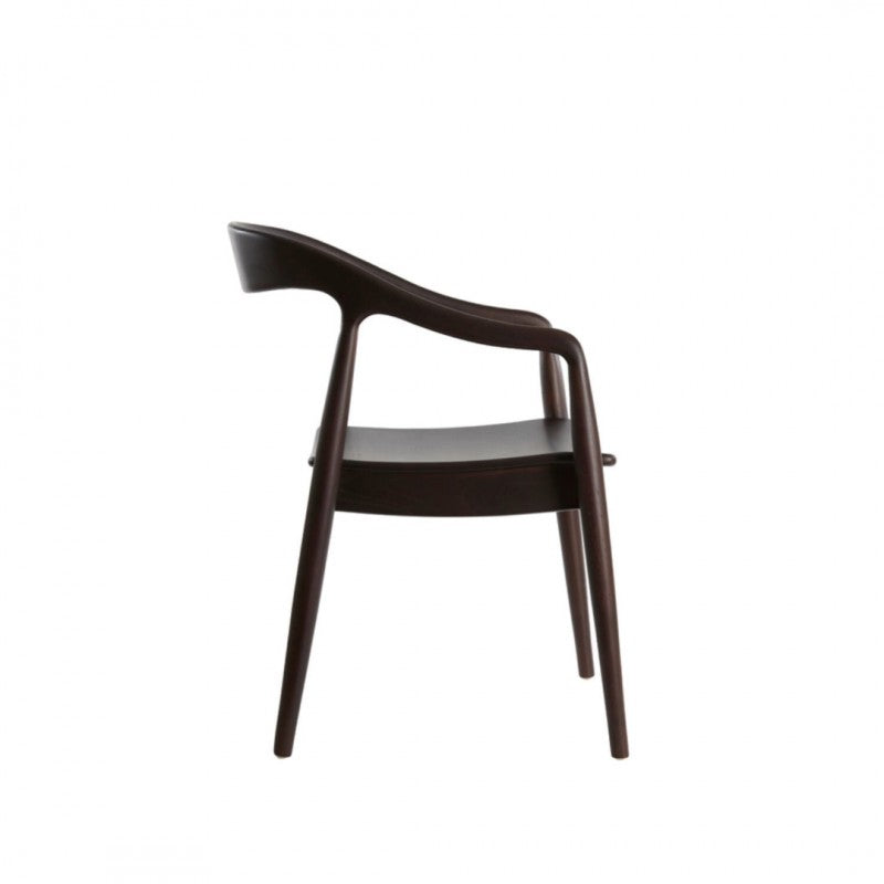 DINING CHAIR PLC WOOD BLACK