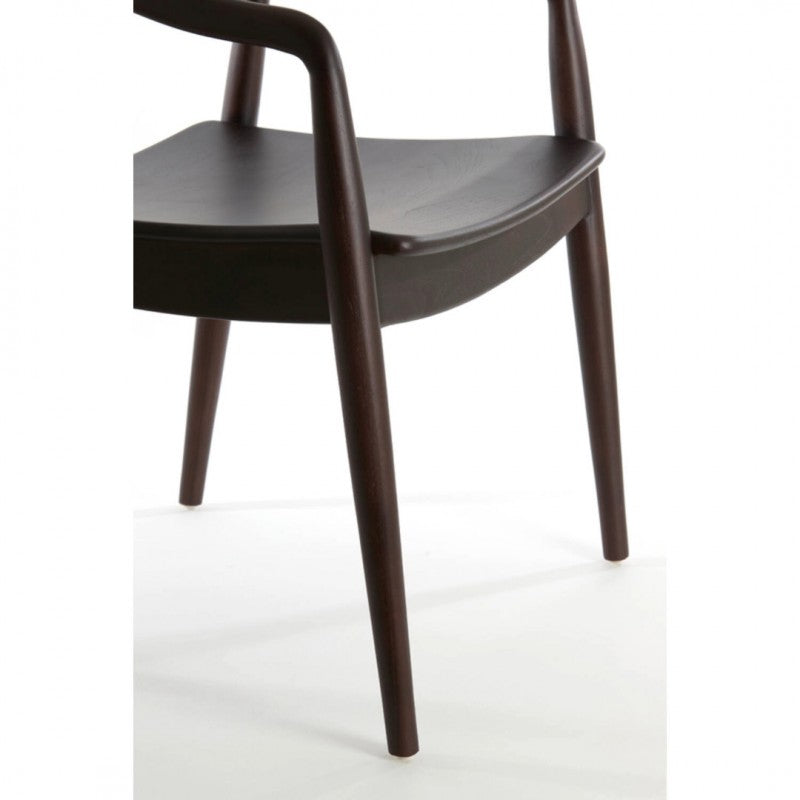 DINING CHAIR PLC WOOD BLACK