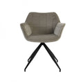 DINING CHAIR JM VELVET GREY