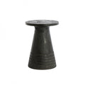 SIDE TABLE PX MATT BLACK WOOD 50