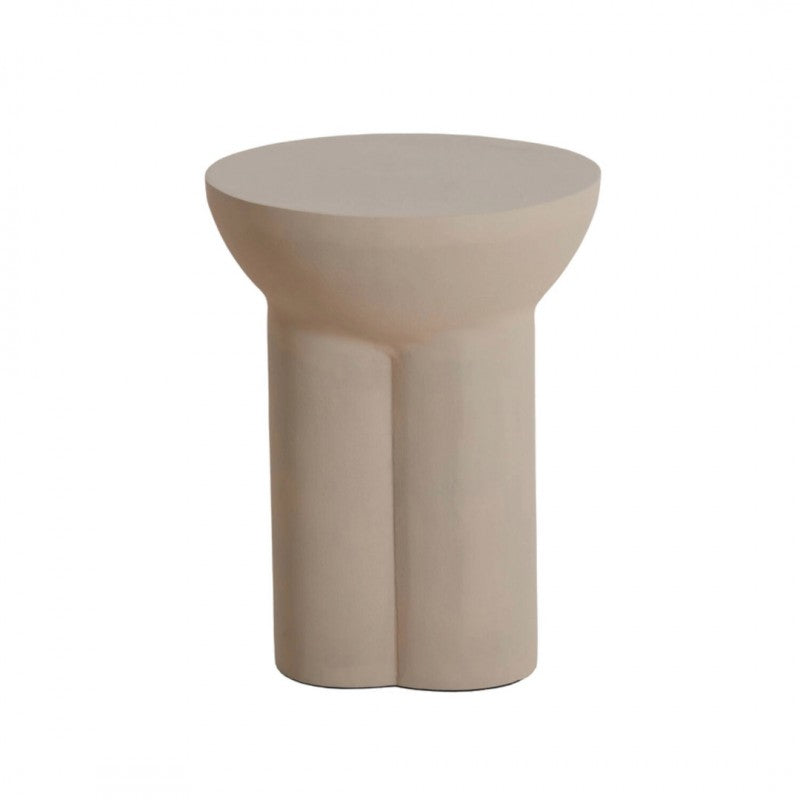 SIDE TABLE OSS METAL MATT BEIGE