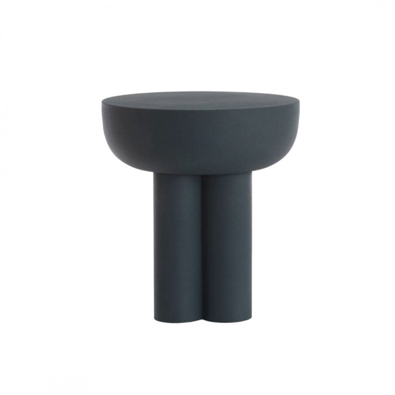 SIDE TABLE MKL METAL MATT DARK BLUE