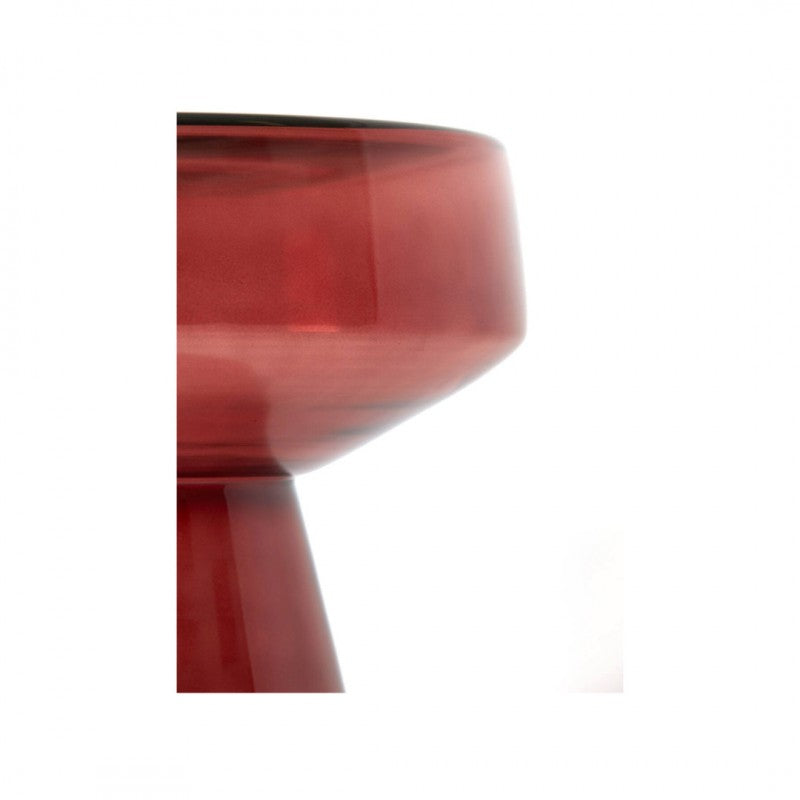 SIDE TABLE DKW GLASS RED