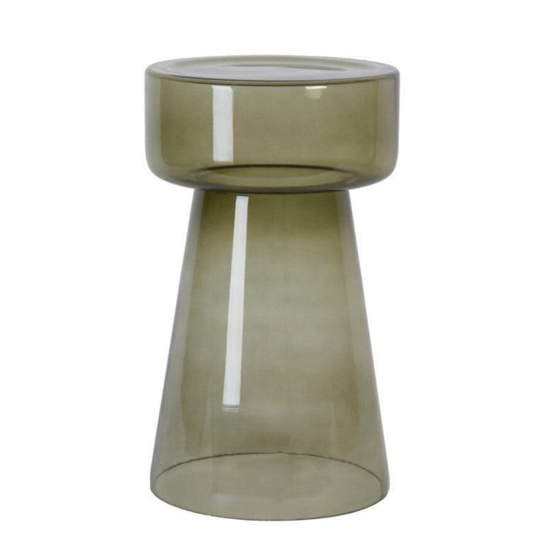 SIDE TABLE DKW GLASS OLIVE