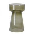 SIDE TABLE DKW GLASS OLIVE