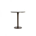 SIDE TABLE PZ MARBLE BROWN 50