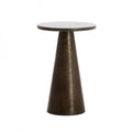 SIDE TABLE YNZ MARBLE BROWN