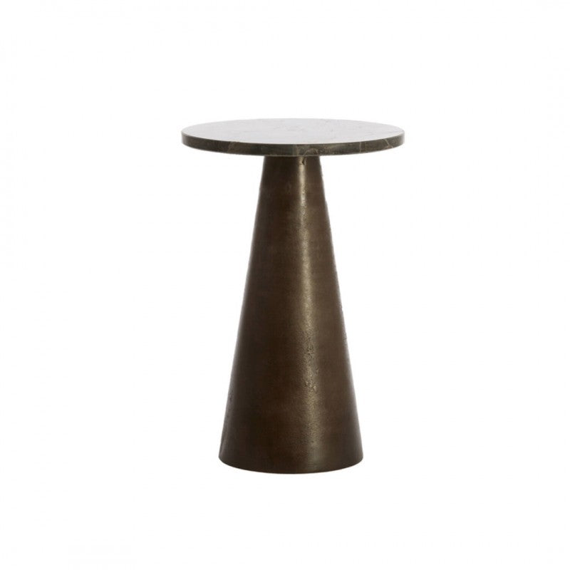 SIDE TABLE YNZ MARBLE BROWN 30