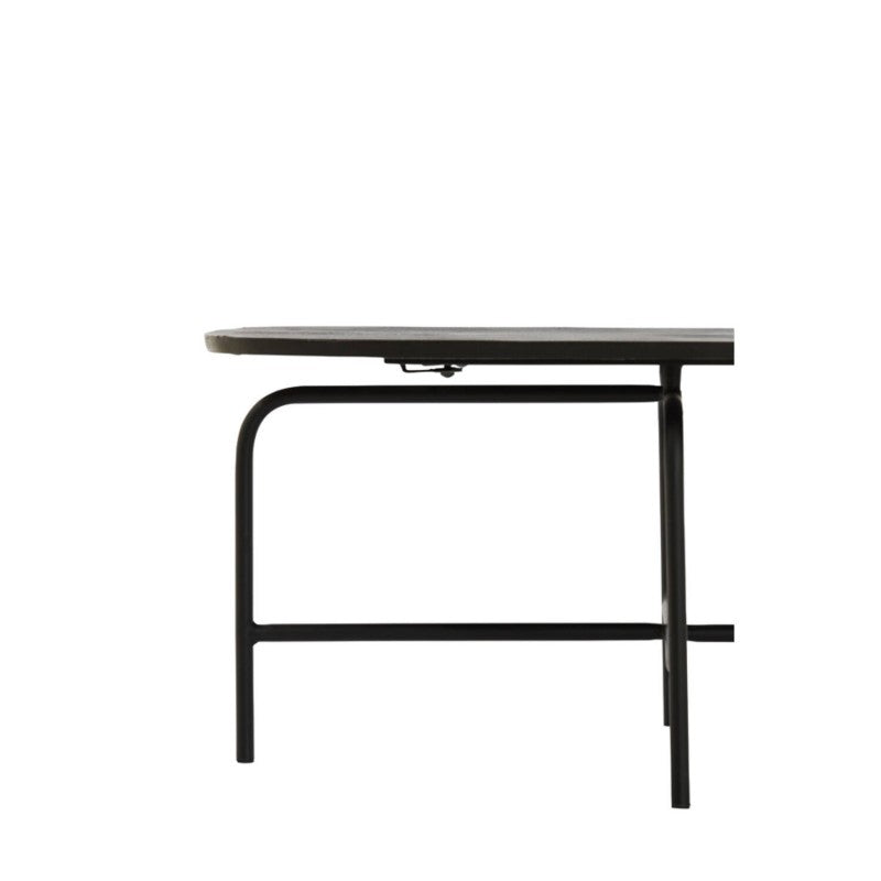 CAFE TABLE ZPL METAL ANTIQUE BLACK 150