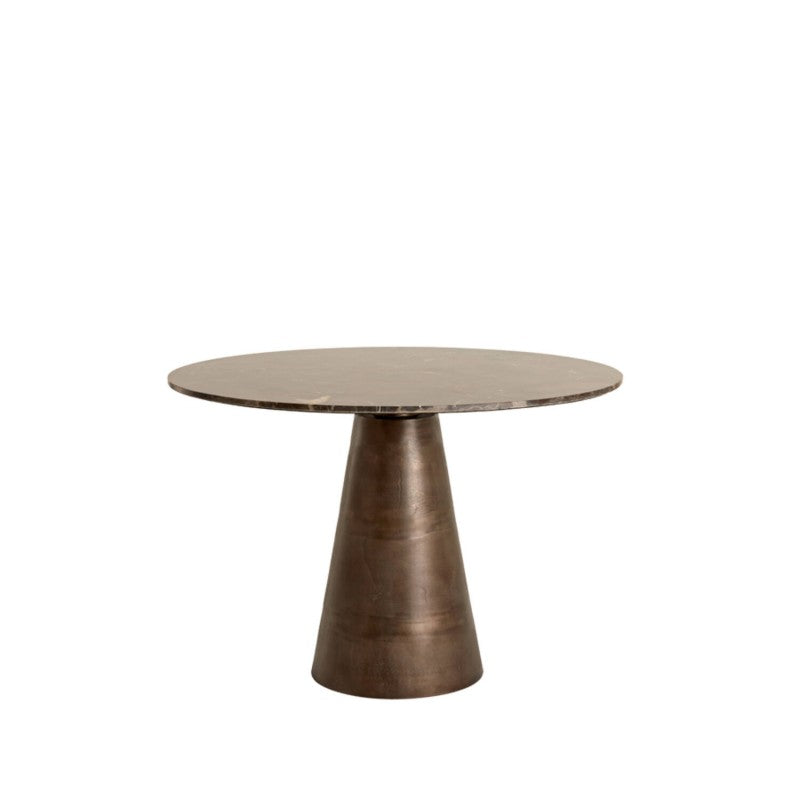 DINING TABLE YNZ MARBLE BROWN 100