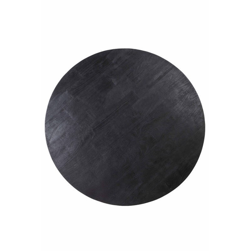 DINING TABLE YLL BLACK MANGO WOOD 140