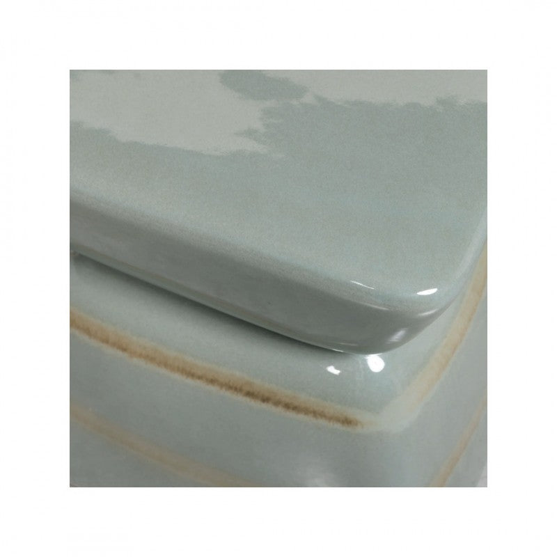 SIDE TABLE MOUNT CERAMICS TERRA GREEN