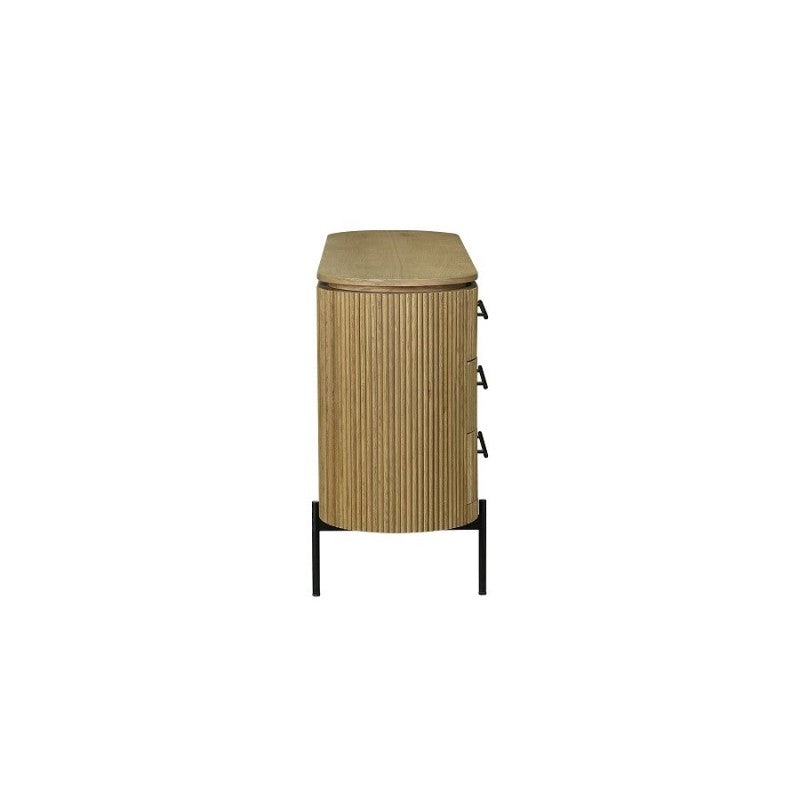 CHEST OF 6 DRAWERS BEIGE OAK 160