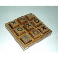 WOODEN TIC TAC TOE GAME
