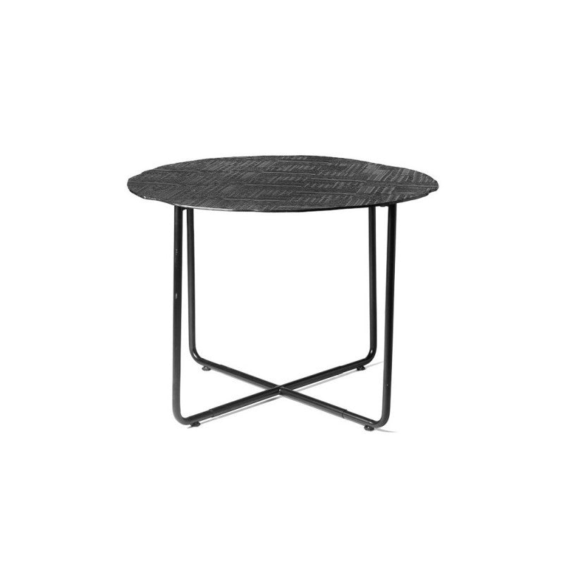 ROUND TABLE METAL INCA PATTERN 100