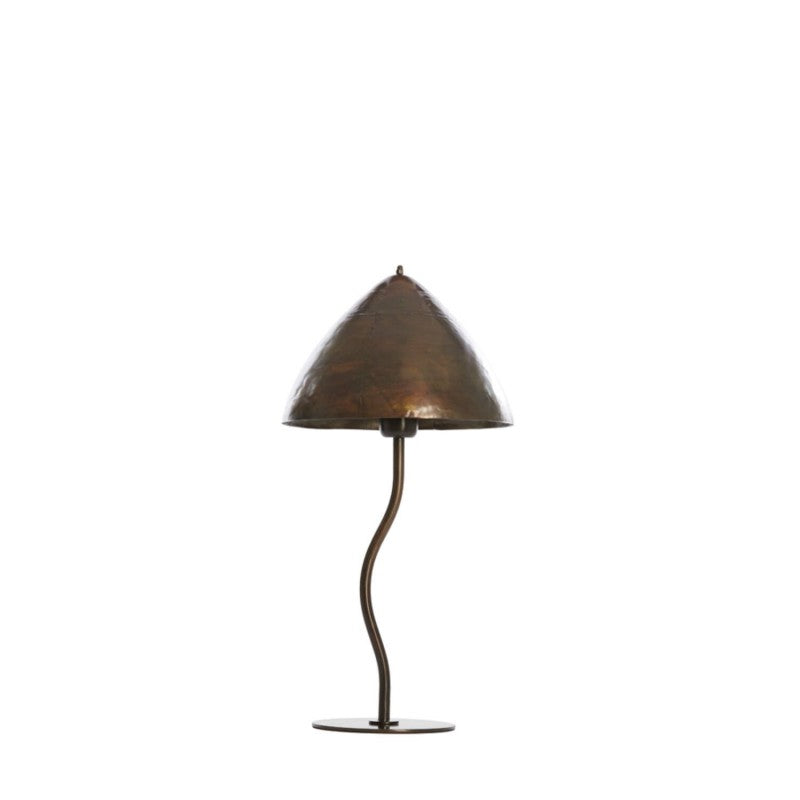 TABLE LAMP EMO DARK BROWN BRONZE