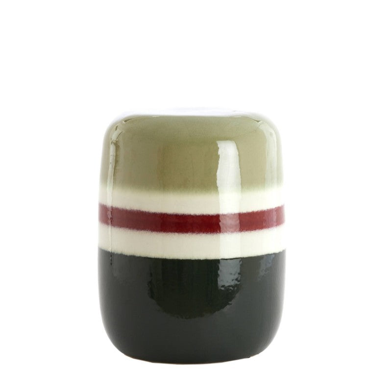 SIDE TABLE ANCA CRAMICS GREEN EGGPLANT