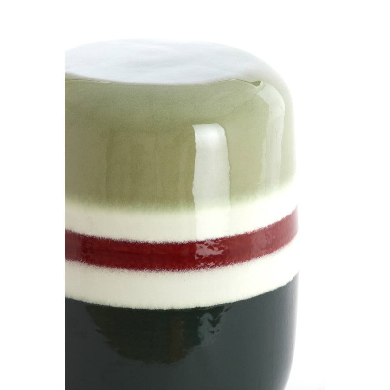 SIDE TABLE ANCA CRAMICS GREEN EGGPLANT