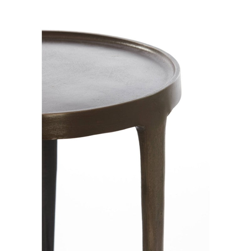 SIDE TABLE BIAS DARK BRONZE SET OF 2