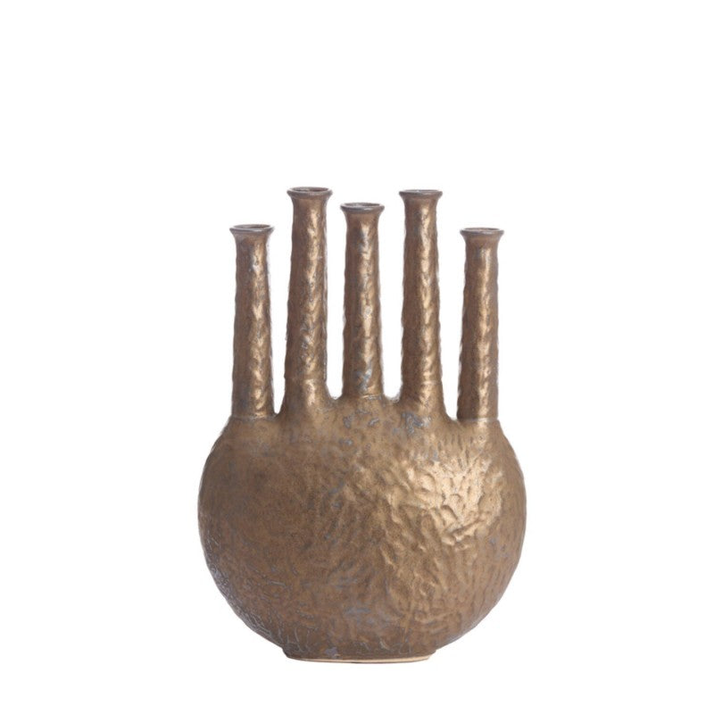 VASE DECO KAPO CERAMICS MATT BRONZE