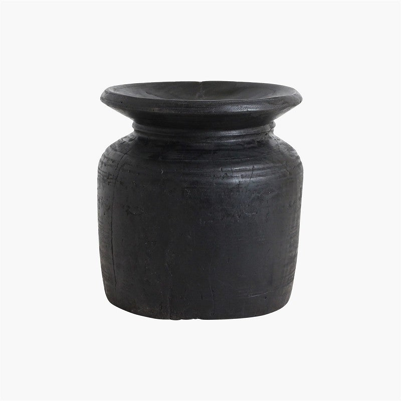 VINTAGE POT NEPAL BLACK XL