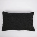 IBIZA CUSHION COVER RAFFIA BLACK