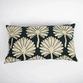 PHO CUSHION COVER PALM COTTON BLACK 70
