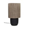 TABLE LAMP COR JUTE BLACK