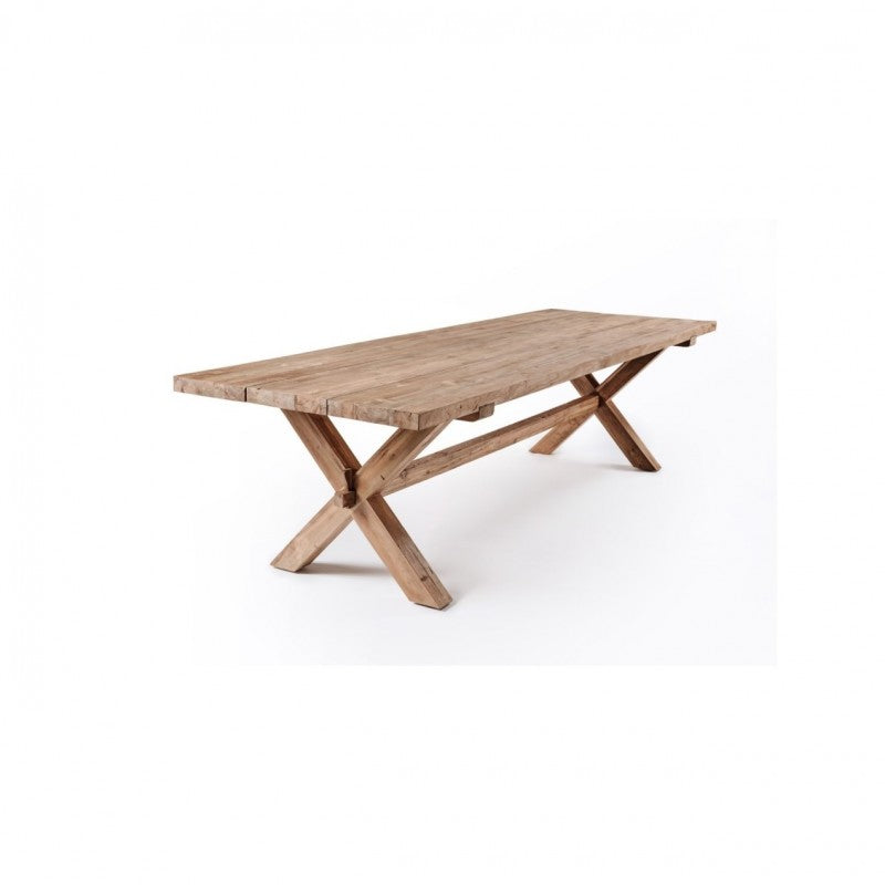 TEAK RECYCLED DINING TABLE 300