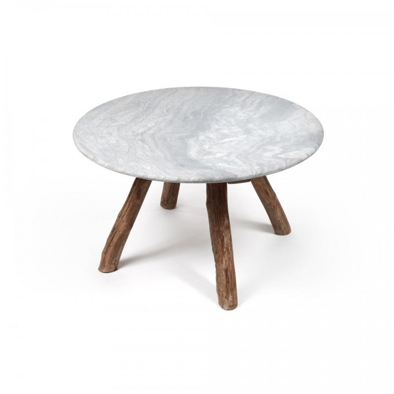 ROUND MARBLE TOP TABLE 130