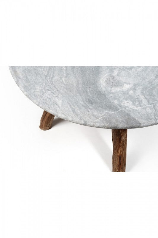 ROUND MARBLE TOP TABLE 130