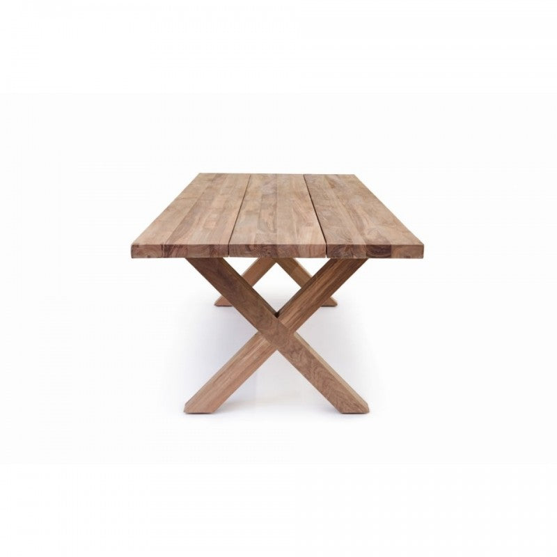 TEAK RECYCLED DINING TABLE 250