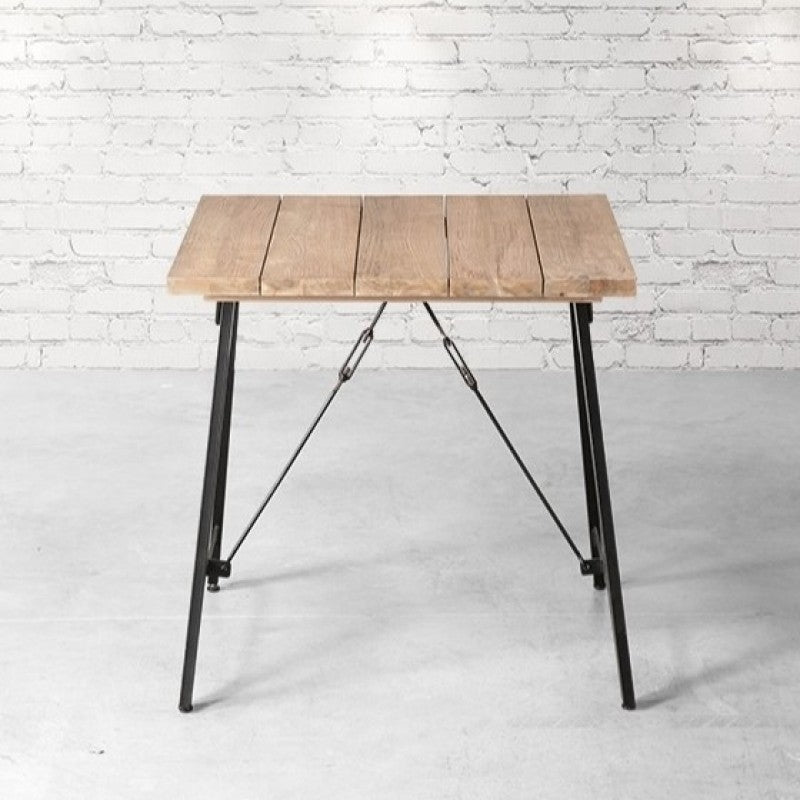 BISTRO TABLE LAT RECYCLED TEAK 75