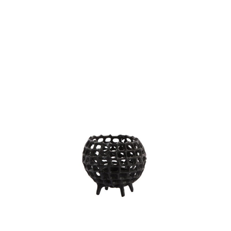 TEALIGHT PURI MATT BLACK