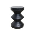 SIDE TABLE RIZ TEAKWOOD BLACK