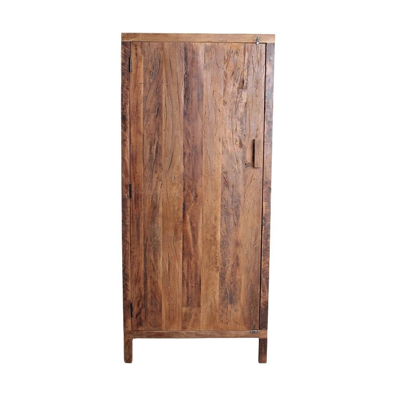FARMWOOD CABINET PLAIN RECYCLED TEAK 180