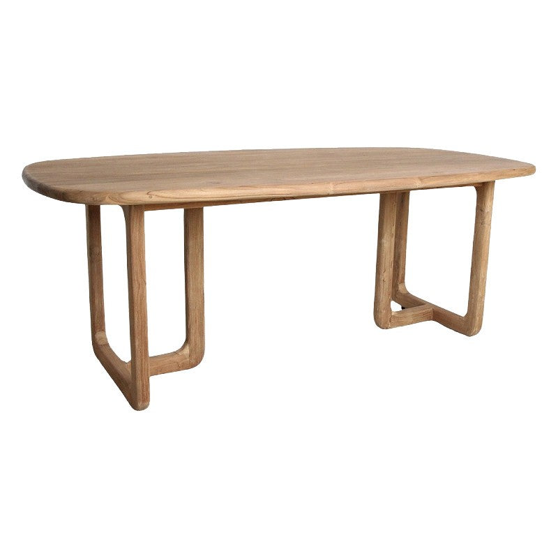 DINING TABLE INV TEAK 200