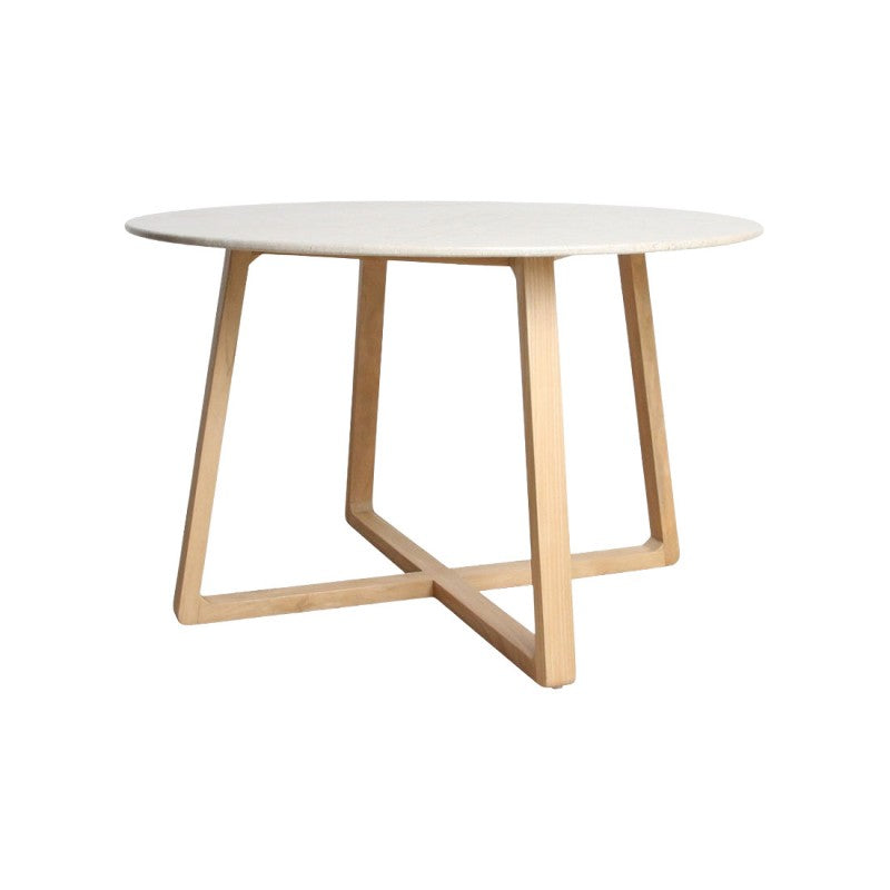 ROUND DINING TABLE INF MARBLE TOP 120