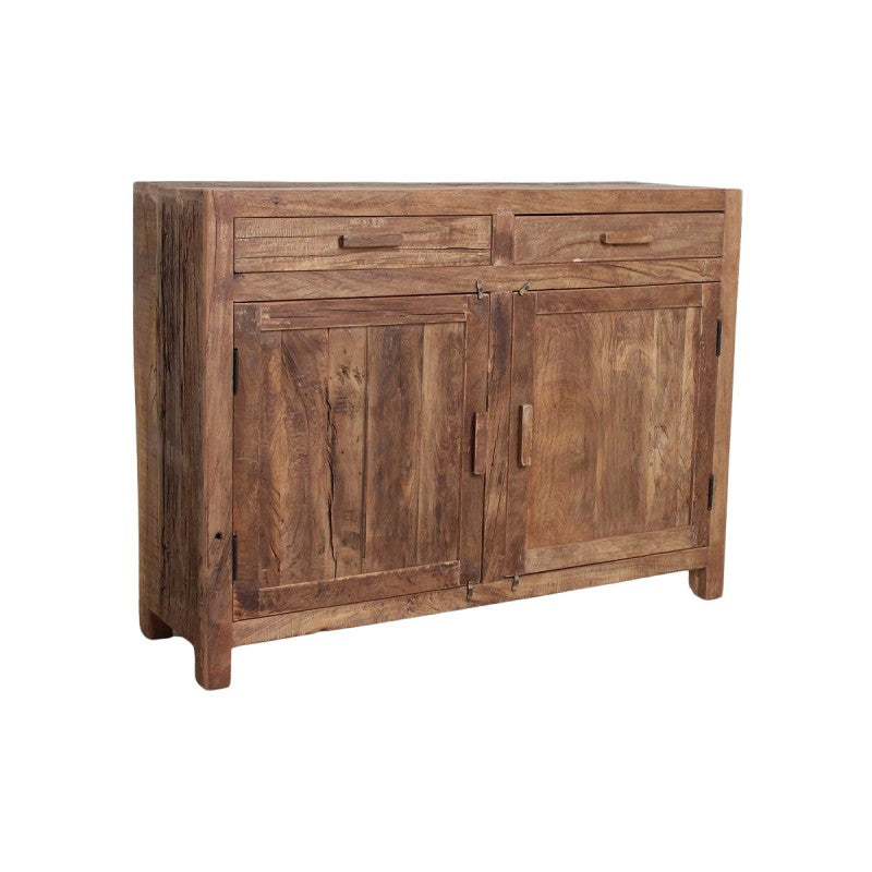 FARMWOOD SIDEBOARD 2 DOOR 2 DRAWER RECYLED TEAK 90