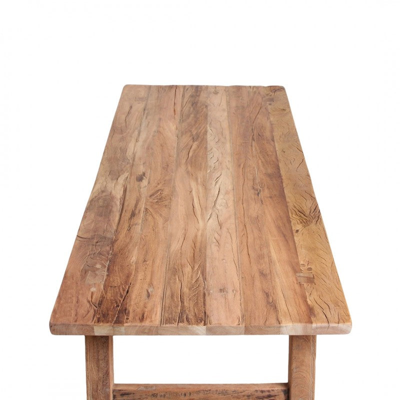 FARMWOOD CAFE TABLE RECYLCED TEAK 140