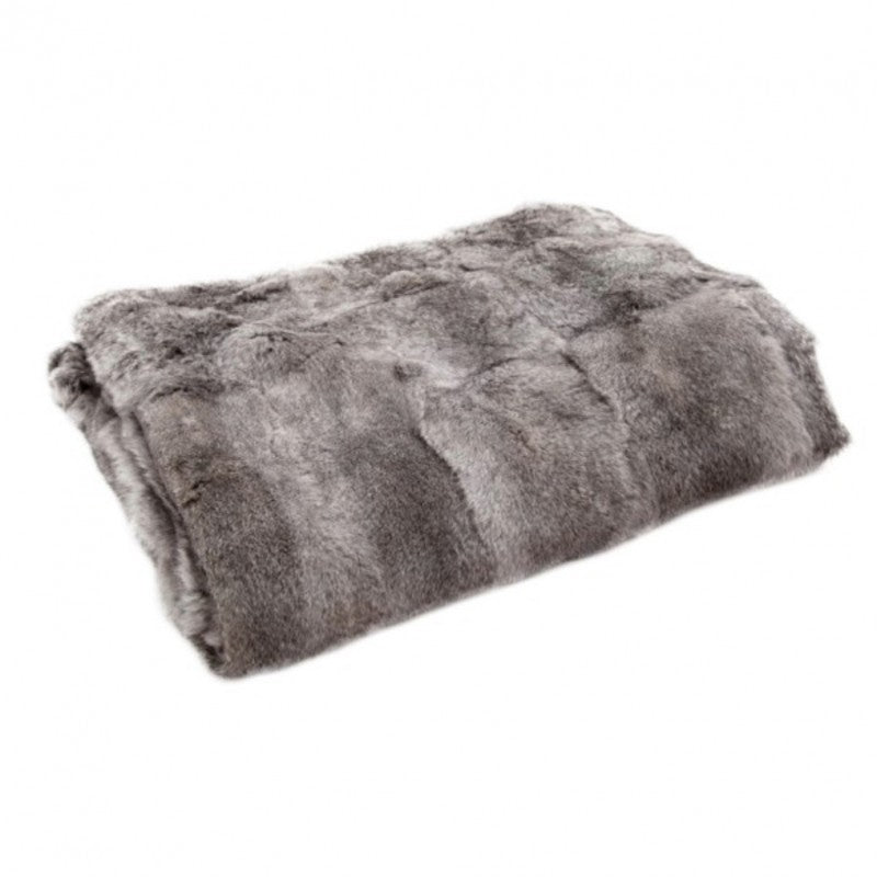BLANKET FUR DELUXE GREY 170