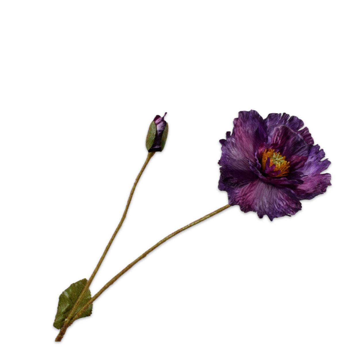 POPPY PURPLE DECO FLOWER