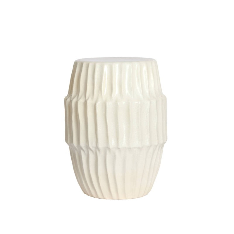 LYLI SIDE TABLE CERAMICS WHITE