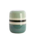 FAN SIDE TABLE CERAMICS GREEN MINT GREEN