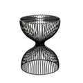 WIRE STOOL DARK BROZE 45
