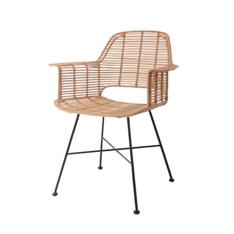 RATTAN ARM CHAIR