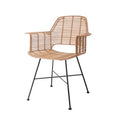 RATTAN ARM CHAIR
