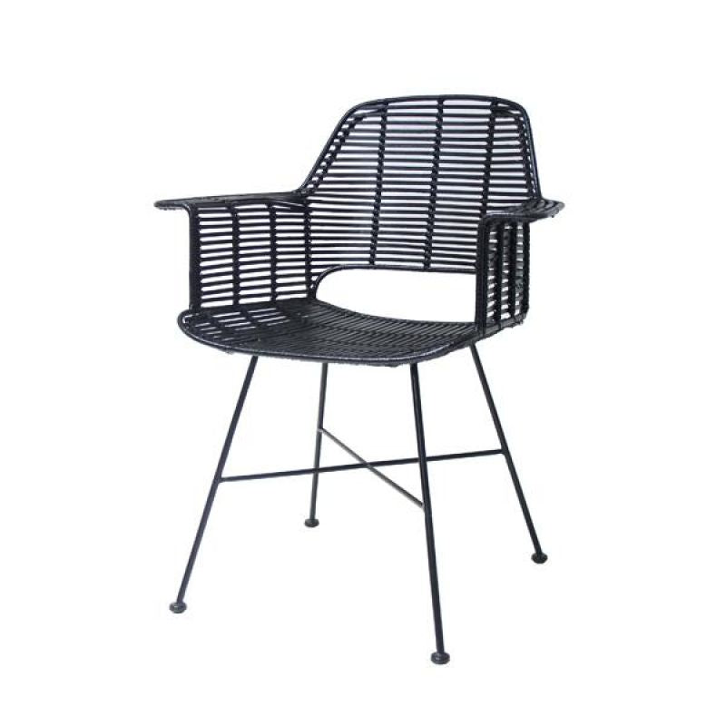 RATTAN ARM CHAIR